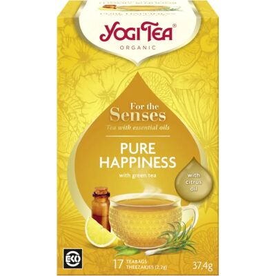 YOGI TEA Thé Vert Bio & Huiles Essentielles - Mélange d’Herbes et d’Épices - Vegan, Sans Gluten - Publicité YOGI TEA Thé Vert Bio & Huiles Essentielles - Mélange d’Herbes et d’Épices - Vegan, Sans Gluten - Publicité