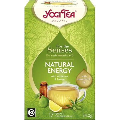 Yogi Weißer Tee Zitrone Bergamotte - Kräuterenergie Yogi Weißer Tee Zitrone Bergamotte - Kräuterenergie