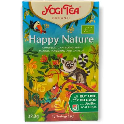 Yogi Chá Orgânico Happy Nature - Chá de Ervas Yogi Chá Orgânico Happy Nature - Chá de Ervas