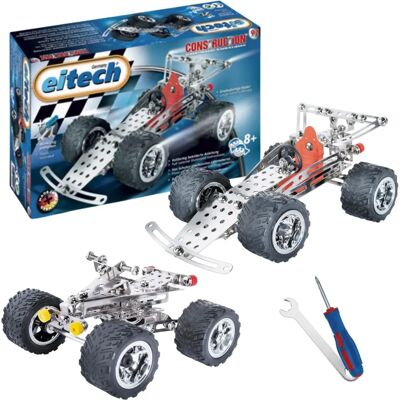 Eitech C92 Set di Costruzione per Principianti - Auto da Corsa/Quad Eitech C92 Set di Costruzione per Principianti - Auto da Corsa/Quad