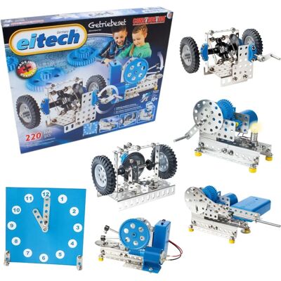Set Ingranaggi Eitech - Costruisci 6+ Modelli Set Ingranaggi Eitech - Costruisci 6+ Modelli