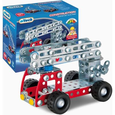 Eitech C66 Ensemble de construction métallique - Kit de démarrage pour camions de pompiers pour enfants 8+ - Publicité Eitech C66 Ensemble de construction métallique - Kit de démarrage pour camions de pompiers pour enfants 8+ - Publicité