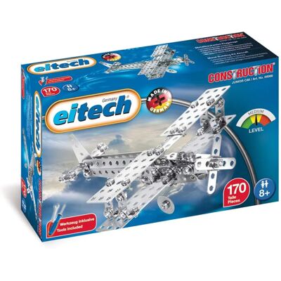 Eitech Modello Doppeldecker/Aereo con elica - Giocattolo di costruzione Eitech Modello Doppeldecker/Aereo con elica - Giocattolo di costruzione