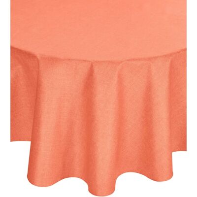 Marke 130x160cm Orange Tischdecke - Rechteckige Esstischwäsche Marke 130x160cm Orange Tischdecke - Rechteckige Esstischwäsche