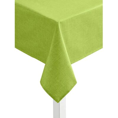 Grüne Leinen Tischdecke 40x40cm mit 2 Kissen - Tischwäsche Grüne Leinen Tischdecke 40x40cm mit 2 Kissen - Tischwäsche