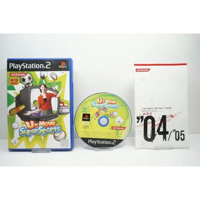 Konami U-Move Super Sports - Videospiel - 2004 Konami U-Move Super Sports - Videospiel - 2004