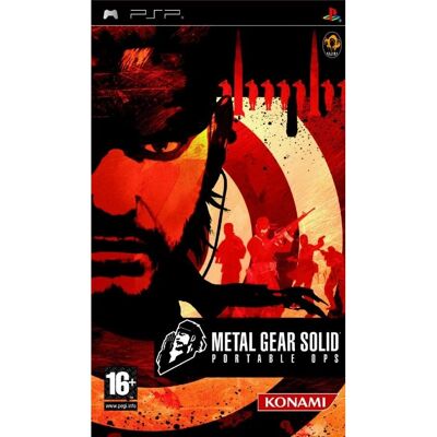 Konami Metal Gear Solid: Portable Ops - Videopeli Konami Metal Gear Solid: Portable Ops - Videopeli