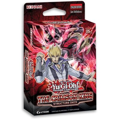 Konami YGO TCG Crimson King Deck - Gra karciana Konami YGO TCG Crimson King Deck - Gra karciana