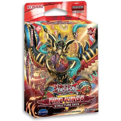 Konami Structure Deck: Fire Kings - Card Game Deck Konami Structure Deck: Fire Kings - Card Game Deck