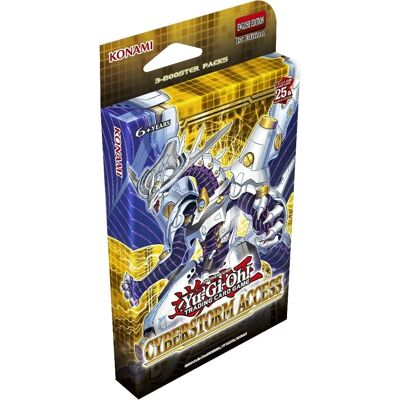 KONAMI Yu-Gi-Oh! Cyberstorm Access - Special 3-Pack Tuckbox KONAMI Yu-Gi-Oh! Cyberstorm Access - Special 3-Pack Tuckbox