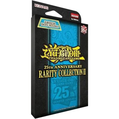 Yu-Gi-Oh! Coleção de Raridades do Aniversário de 25 Anos II - Booster de 2 Pacotes Yu-Gi-Oh! Coleção de Raridades do Aniversário de 25 Anos II - Booster de 2 Pacotes