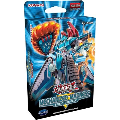 Konami Yu-Gi-Oh! Structure Deck : Folie Mécanisée - Deck de Cartes - Publicité Konami Yu-Gi-Oh! Structure Deck : Folie Mécanisée - Deck de Cartes - Publicité