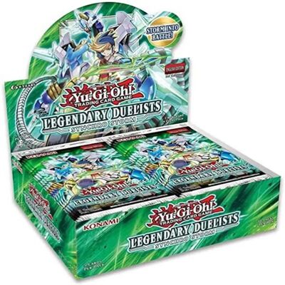 Yu-Gi-Oh! Legendary Duelists : Synchro Storm Booster Box - Publicité Yu-Gi-Oh! Legendary Duelists : Synchro Storm Booster Box - Publicité