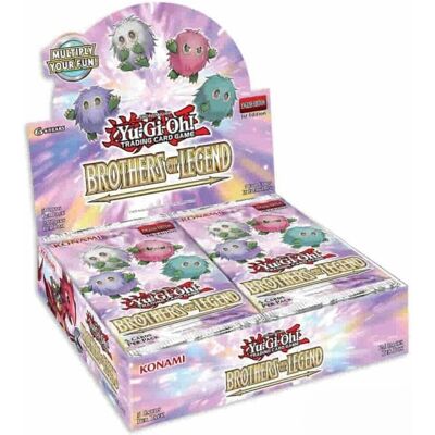 Konami - Brothers of Legend - 24 Packs - Booster Display Konami - Brothers of Legend - 24 Packs - Booster Display