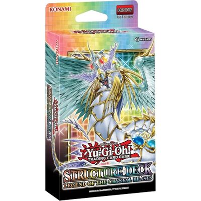 Konami YGO Structure Crystal Beasts Yu-Gi-Oh! Card Game Expansion - Card Game Expansion Konami YGO Structure Crystal Beasts Yu-Gi-Oh! Card Game Expansion - Card Game Expansion