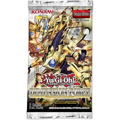 Konami Yu-Gi-Oh! Dimension Force Booster - Extension du Jeu de Cartes Konami Yu-Gi-Oh! Dimension Force Booster - Extension du Jeu de Cartes