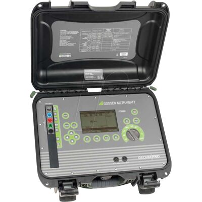 Gossen Metrawatt GEOHM PRO - Erdungswiderstandsmesser, Hochpräzise Gossen Metrawatt GEOHM PRO - Erdungswiderstandsmesser, Hochpräzise