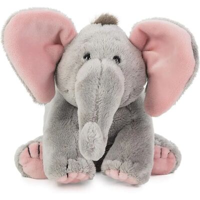 Schaffer Elefanten Baby Sugar - Plüsch, 19cm, rosa/grau - Plüschfigur Schaffer Elefanten Baby Sugar - Plüsch, 19cm, rosa/grau - Plüschfigur