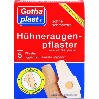 Gothaplast - Cornmed - 2x6 cm - 5 St - Plaster Gothaplast - Cornmed - 2x6 cm - 5 St - Plaster