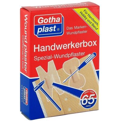 GOTHAPLAST - Handwerkerbox Spezialpflaster - - - First-aid kit GOTHAPLAST - Handwerkerbox Spezialpflaster - - - First-aid kit