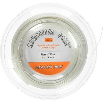 Cordage de tennis Signum Pro Plasma Pure - 200m, 1.18mm, Blanc Cordage de tennis Signum Pro Plasma Pure - 200m, 1.18mm, Blanc