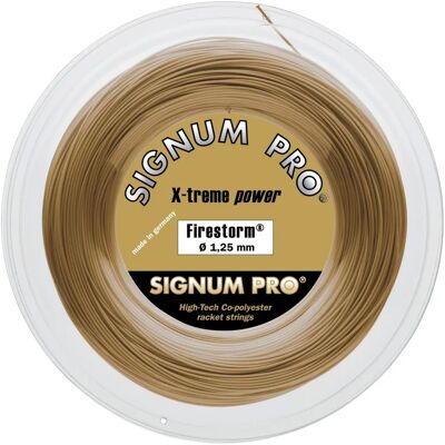 Signum Pro Firestorm - Cordage de Tennis Léger - 200m Signum Pro Firestorm - Cordage de Tennis Léger - 200m