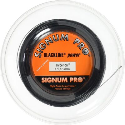 String da tennis Signum Pro Hyperion - 1,24mm, Nero String da tennis Signum Pro Hyperion - 1,24mm, Nero