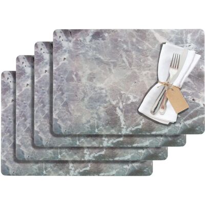 Westmark Saleen Collection MARMOR Gray Marble Table Mats - 4 pcs Westmark Saleen Collection MARMOR Gray Marble Table Mats - 4 pcs