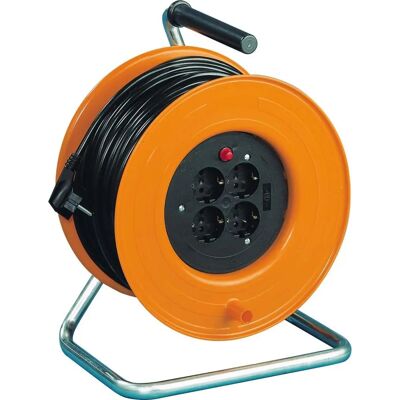 Schill IT 280.S4.50KG315 - Kabeltrommel mit 50m, 4 Steckdosen, Rahmen Schill IT 280.S4.50KG315 - Kabeltrommel mit 50m, 4 Steckdosen, Rahmen