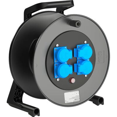 Schill GT-310.MD4 Gummi-Kabeltrommel - Robuste, Wetterfeste, 4 Schuko Schill GT-310.MD4 Gummi-Kabeltrommel - Robuste, Wetterfeste, 4 Schuko