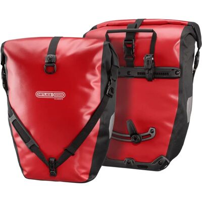 Sacs à panniers arrière Ortlieb Back-Roller Classic QL2.1 - Rouge/Noir - Publicité Sacs à panniers arrière Ortlieb Back-Roller Classic QL2.1 - Rouge/Noir - Publicité