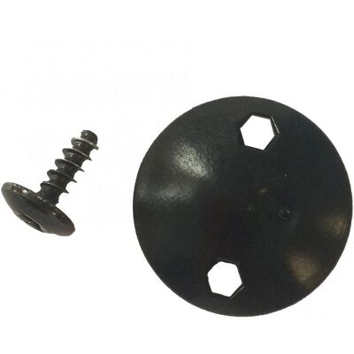 Ortlieb QL2.1 Zwart Universeel Schroefset - Fietsaccessoire Ortlieb QL2.1 Zwart Universeel Schroefset - Fietsaccessoire