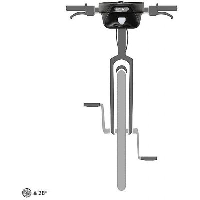 Bolsinha de guidão Ortlieb Preta - 5L Clássico - Acessório impermeável para ciclismo Bolsinha de guidão Ortlieb Preta - 5L Clássico - Acessório impermeável para ciclismo