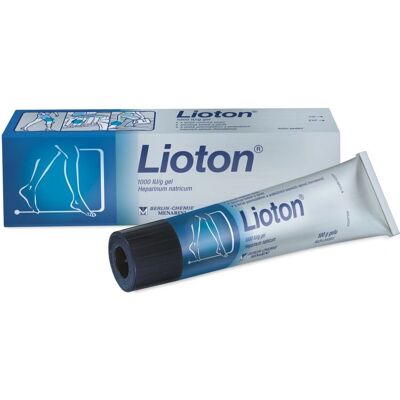 Lioton 1000IU/g gel 100g - Topický gel Lioton 1000IU/g gel 100g - Topický gel