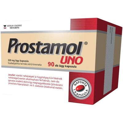 Prostamol Uno 320mg Měkké kapsle - Zdraví prostaty Prostamol Uno 320mg Měkké kapsle - Zdraví prostaty
