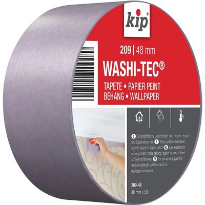 KIP 222547 209 Premium Low Tack WASHI-TEC Masking Tape - Masking Tape KIP 222547 209 Premium Low Tack WASHI-TEC Masking Tape - Masking Tape