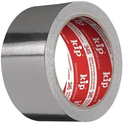 KIP Aluminiumklebeband - 50mm x 50m - B1 Flammhemmend KIP Aluminiumklebeband - 50mm x 50m - B1 Flammhemmend