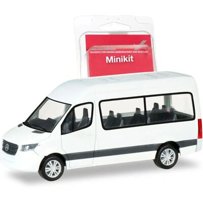 Herpa 013468 Mercedes Benz Sprinter Bus Modell - H0 Maßstab Herpa 013468 Mercedes Benz Sprinter Bus Modell - H0 Maßstab