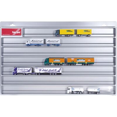 Herpa 029728 H0 Truck Trailer Display Case - 700mm x 450mm x 35mm Herpa 029728 H0 Truck Trailer Display Case - 700mm x 450mm x 35mm