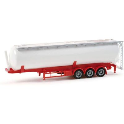 Herpa Semirremolque Feldbinder 60m³ 3 Ejes Blanco - Semirremolque Herpa Semirremolque Feldbinder 60m³ 3 Ejes Blanco - Semirremolque