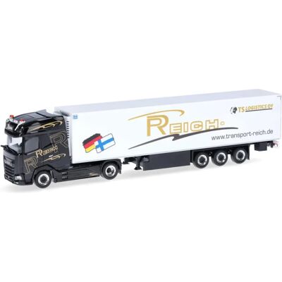 Herpa DAF XG+ Weiß Kühlanhänger - Modellbahn Herpa DAF XG+ Weiß Kühlanhänger - Modellbahn