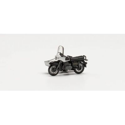 Herpa 053433-006 MZ 250 con carro laterale - Vagone modello Herpa 053433-006 MZ 250 con carro laterale - Vagone modello