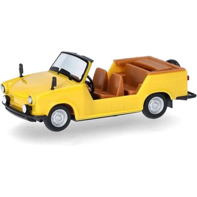 Herpa 024808-004 Voiture Modèle - Trabant Kübel - Jaune - Voiture Modèle Herpa 024808-004 Voiture Modèle - Trabant Kübel - Jaune - Voiture Modèle