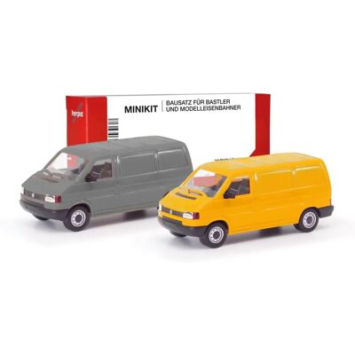 Herpa Volkswagen T4 H0 Modelauto - Gedetailleerd doosontwerp - Tweekleurige schema Herpa Volkswagen T4 H0 Modelauto - Gedetailleerd doosontwerp - Tweekleurige schema