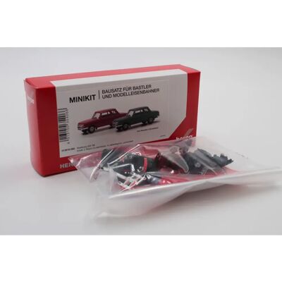 Herpa Wartburg 353 '66 - Voiture miniature - Rouge carmin et vert atlantique Herpa Wartburg 353 '66 - Voiture miniature - Rouge carmin et vert atlantique