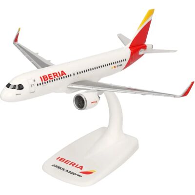 Herpa A320 Iberia Barajas Kit prépeint - Avion - 1/200 Herpa A320 Iberia Barajas Kit prépeint - Avion - 1/200