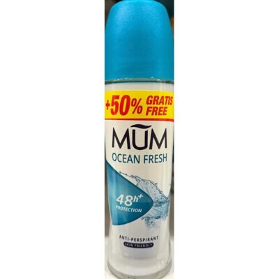 Mum Ocean Fresh Déodorant Roll-on - Anti-transpirant - Publicité Mum Ocean Fresh Déodorant Roll-on - Anti-transpirant - Publicité