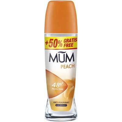 MUM Peach Peach Roll-On Déodorant - Déodorant - Publicité MUM Peach Peach Roll-On Déodorant - Déodorant - Publicité