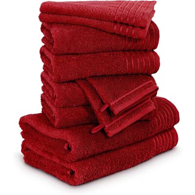 MÖVE Luxus Ruby Handtuch-Set - Bad, Gäste, Hand- & Waschlappen MÖVE Luxus Ruby Handtuch-Set - Bad, Gäste, Hand- & Waschlappen