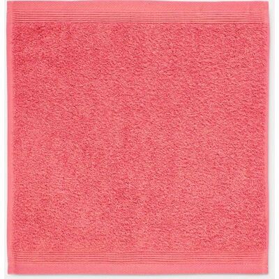 Möve Superwuschel coton - doux, corail - tissu - Publicité Möve Superwuschel coton - doux, corail - tissu - Publicité